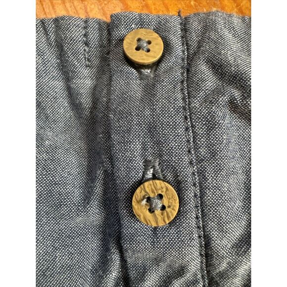 Burt's Bees‎ Baby Denim Dress Sz 24 Months 100% Organic Cotton - Picture 7 of 9